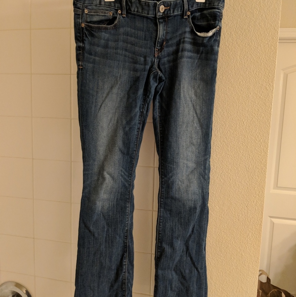 Express boot cut jeans